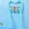 Multifunctional Manual Six-wheel Neck Massager Massage Relieve Roller Massage Tool - Image 5